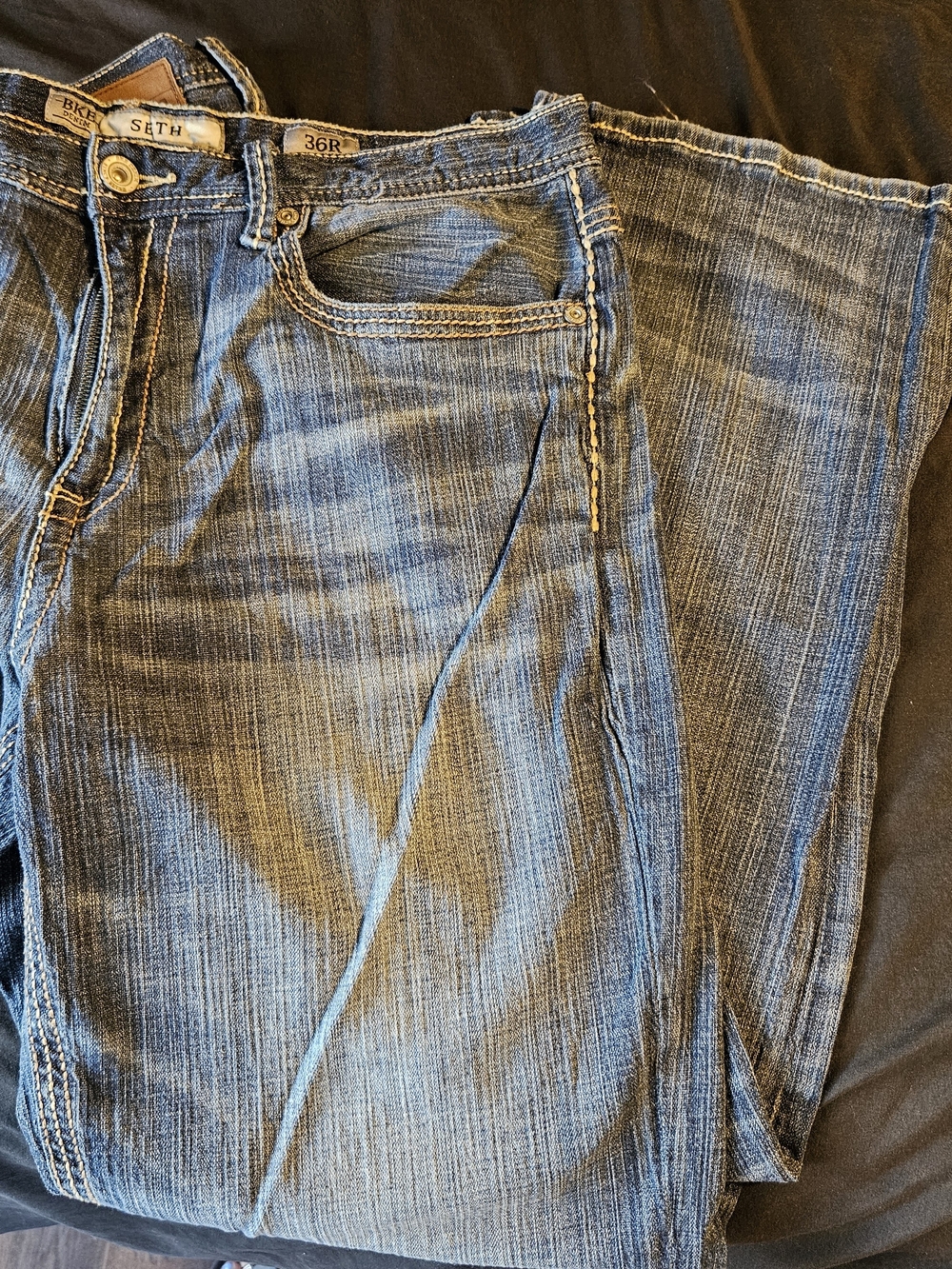 BKE Seth Straight Leg Jeans - 36R